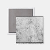 Studium des Vallardi-Albums Magnet (Vorderseite/Rückseite)
