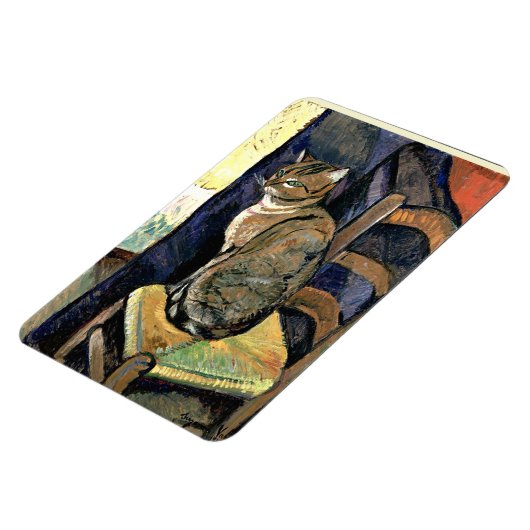 Studium einer Katze, Kunstmalerei Magnet (Linke Seite)