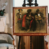 Studium für sitzende Musiker, Sargent Poster