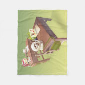 Studium Hard Fleecedecke (Vorderseite)