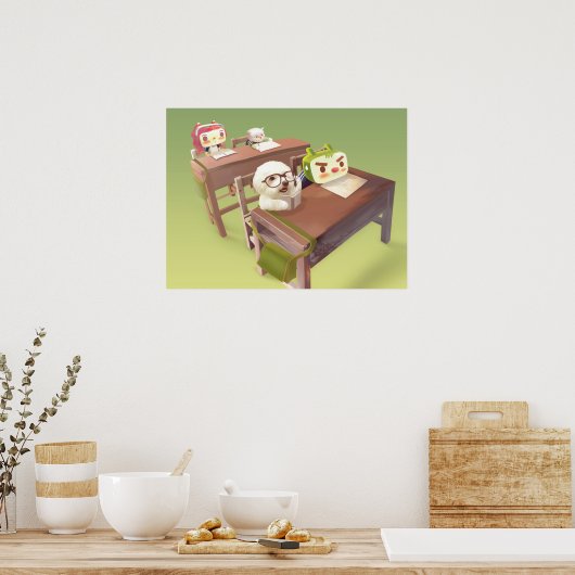 Studium Hard Poster (Küche)