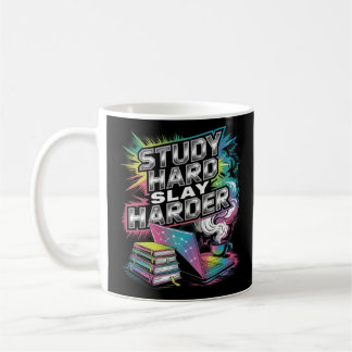 Studium Harder Chrome Neon Motivierend Kaffeetasse