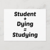 Studium Postkarte (Vorderseite)