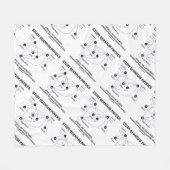 Studium Quantenphysik Higgs-Field-Modell Fleecedecke (Vorderseite (Horizontal))