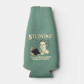 Studium: Trinken und Schlafen Flaschenkühler (Vorderseite)