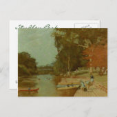 Studley Park Postkarte (Vorne/Hinten)