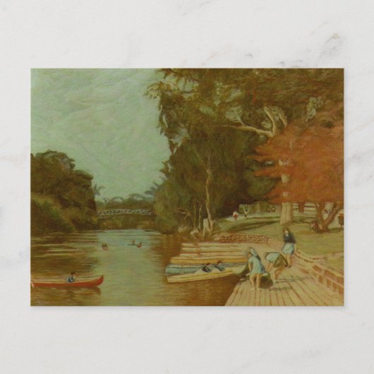 Studley Park Postkarte (Vorderseite)