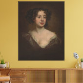 Study for a Portrait of a Woman (1670s) Leinwanddruck (Insitu (Wohnzimmer))