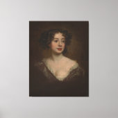 Study for a Portrait of a Woman (1670s) Leinwanddruck (Vorderseite)