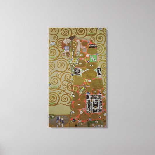 Study for Fulfilment, C.1905-09 (w/c & gold on pap Leinwanddruck (Vorderseite)