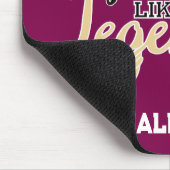 Study Like a Boss, Nap Like a Legend, College gift Mousepad (Ecke)