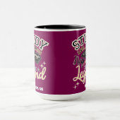 Study Like a Boss, Nap Like a Legend, College gift Tasse (Zentrum)