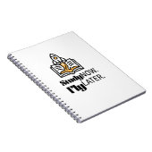 Study Now Fly Later – Student Motivation Notizblock (Rechte Seite)