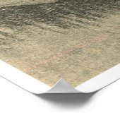 Study of a Dancer, 1874 - Edgar Degas Poster (Ecke)