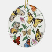 Study of diurnal butterflies by Paul Gervais Keramik Ornament (Links)