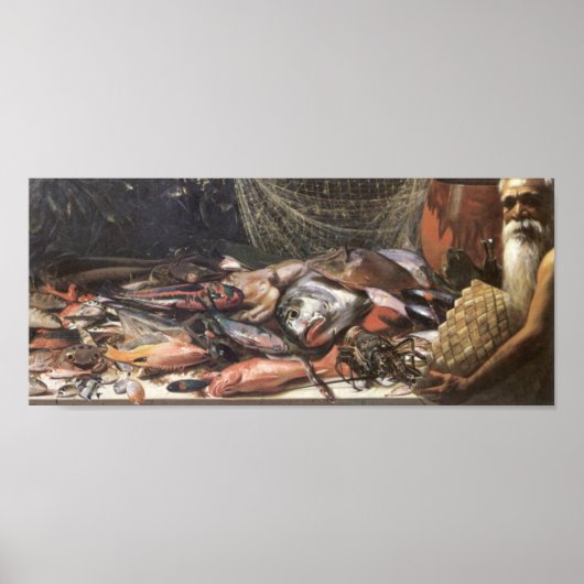 'Study of Hawaiian Fish' - Hubert Vos Poster (Vorne)