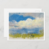 "Study of Spring Sky" von Mednyanszky Postkarte (Vorne/Hinten)