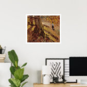Study of tree trunks poster (Heimbüro)