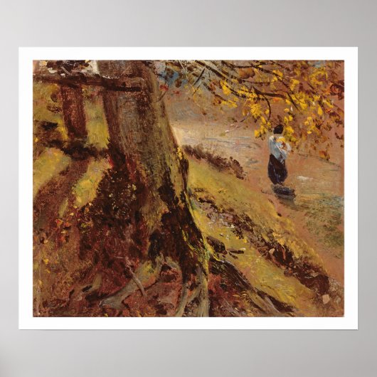 Study of tree trunks poster (Vorne)