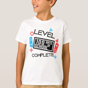 Stufe 100 Schultage abgeschlossen T-Shirt