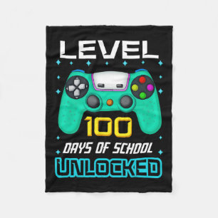 Stufe 100 Schultage ungesperrt 100. Fleecedecke