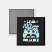 Stufe 100 Tage der Schule freigeschaltetes Videosp Magnet (Vorderseite/Rückseite)