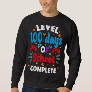 Stufe 100 Tage Schule abgeschlossen Kostüme Frauen Sweatshirt
