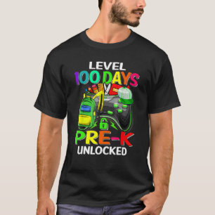 Stufe 100 Tage vor K unverschlossen 100. Tag des S T-Shirt