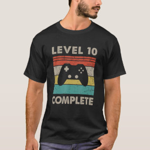 Stufe 10 abgeschlossen - 10. Hochzeitstag für H T-Shirt