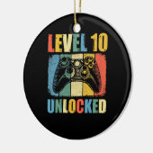 Stufe 10 entriegelt keramik ornament (Links)