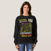 Stufe 10 Entsperrtes Breushing It 2012 Video Game Sweatshirt (Vorne ganz)