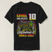 Stufe 10 Entsperrtes Breushing It 2012 Video Game T-Shirt (Design vorne)
