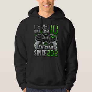 Stufe 10 Phantastisch seit 2012 10. Geburtstag Hoodie