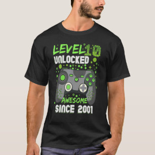 Stufe 10 Phantastisch seit 2021 22. Geburtstag T-Shirt