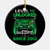 Stufe 10 Unverriegeltes Phantastisches 2012-Videos Keramik Ornament (Vorne)