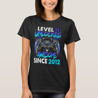 Stufe 11 Phantastisch seit 2012 11. Geburtstag T-Shirt