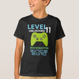 Stufe 11 Phantastischer 2010-VideoGamer T-Shirt