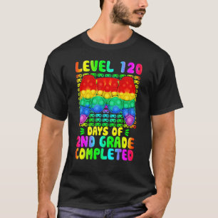 Stufe 120 Tage des abgeschlossenen Videospiels der T-Shirt