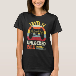 Stufe 12 Entsperrte Stufe 13 Niedliche Ladung 12.  T-Shirt