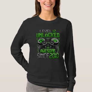 Stufe 12 Phantastisch seit 2010 12 Geburtstag T-Shirt