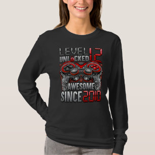 Stufe 12 Phantastisch seit 2010 12 Geburtstag T-Shirt