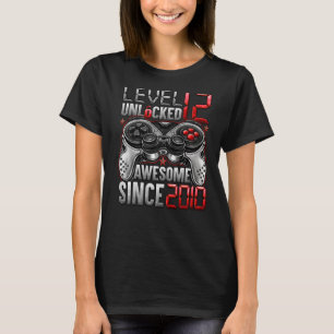 Stufe 12 Phantastisch seit 2010 12 Geburtstag T-Shirt