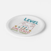 Stufe 13 offizielle Teenagerspieler Pappteller (Schrägansicht)