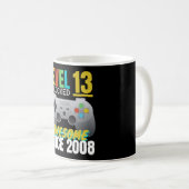 Stufe 13 Phantastisch seit 2008 Kaffeetasse (VorderseiteRechts)
