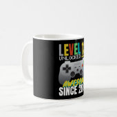 Stufe 13 Phantastisch seit 2008 Kaffeetasse (Vorderseite Links)