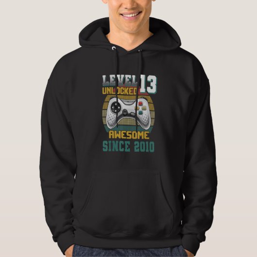 Stufe 13 Unverriegeltes Phantastisches 2010-Videos Hoodie (Vorderseite)