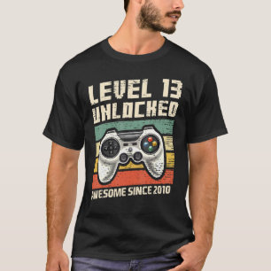 Stufe 13 Unverriegeltes Phantastisches 2010-Videos T-Shirt