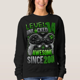 Stufe 14 Phantastisch seit 2008 14. Geburtstag Sweatshirt