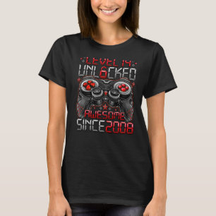 Stufe 14 Phantastisch seit 2008 14. Geburtstag T-Shirt