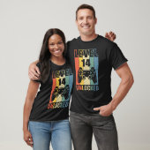 Stufe 14 Unverriegelter Videospieler 14. Geburtsta T-Shirt (Unisex)